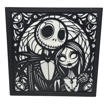 Jack and Sally Painting