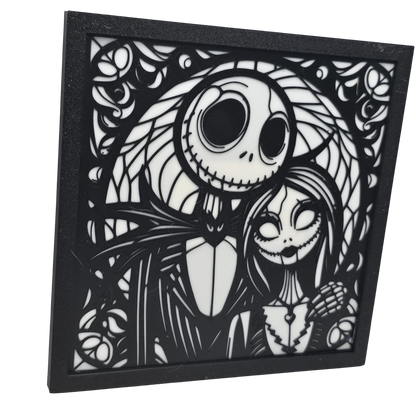 Jack and Sally Painting