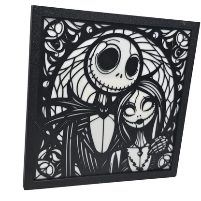 Jack and Sally Painting