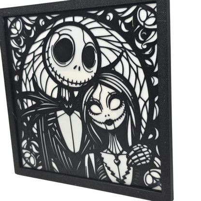 Jack and Sally Painting