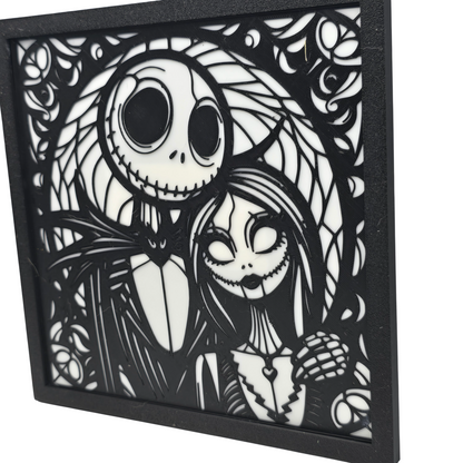 Jack and Sally Painting