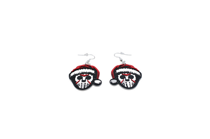 Horror Christmas Earrings