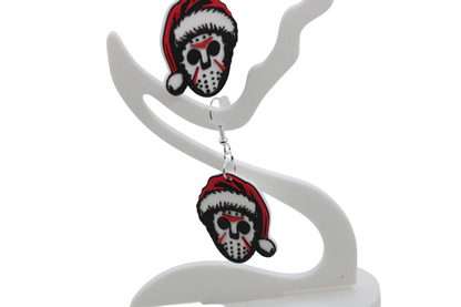 Horror Christmas Earrings