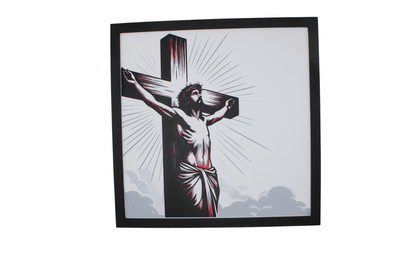 Jesus on Cross Painting