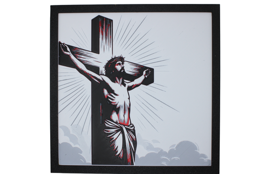 Jesus on Cross Painting
