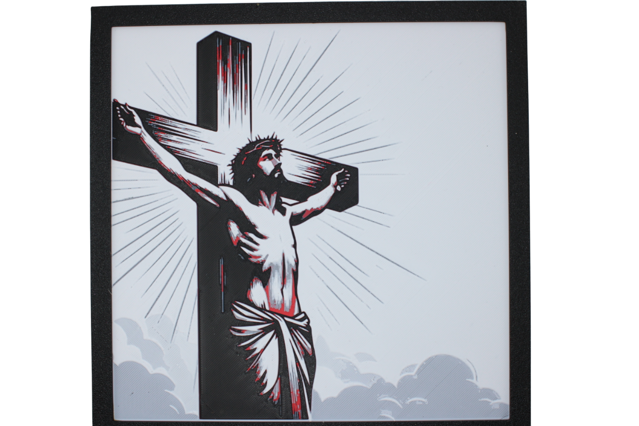 Jesus on Cross Painting