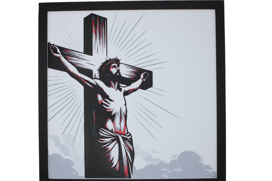 Jesus on Cross Painting