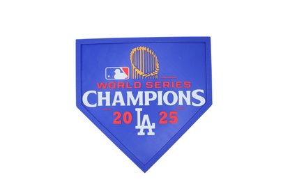 LA Dodgers World Series Plaques (4 Styles!) 3D Printed
