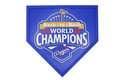 LA Dodgers World Series Plaques (4 Styles!) 3D Printed