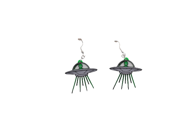 Alien Earrings