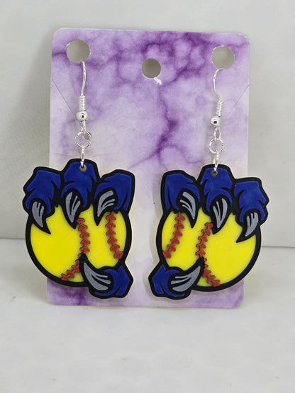 Beast Claw Holding Softball 3D Printed