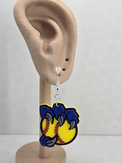 Beast Claw Holding Softball 3D Printed