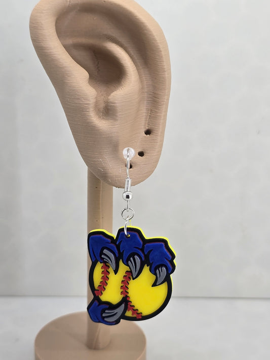 Beast Claw Holding Softball 3D Printed