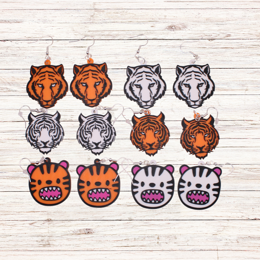 Tiger Earrings