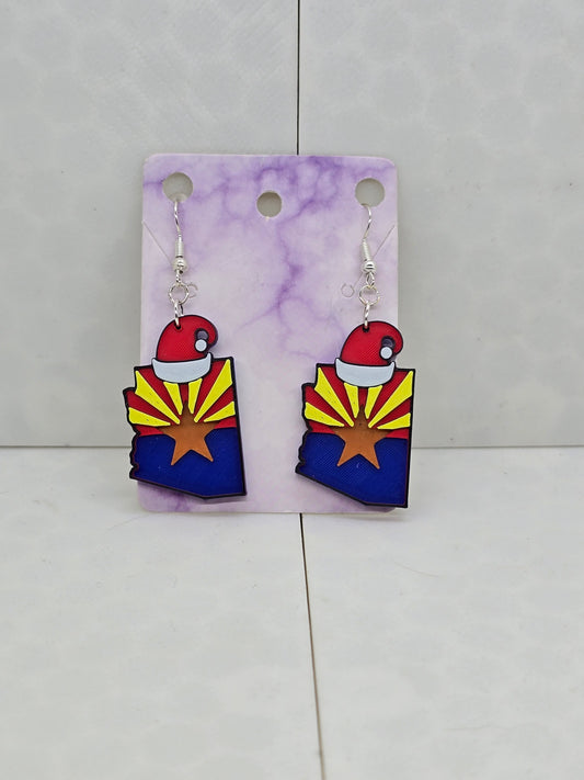 Arizona State Santa Hat