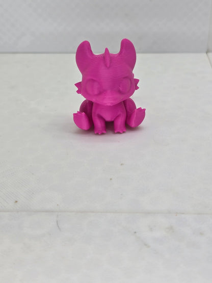 Baby Dragon Statue - Erratically Eccentric Creations