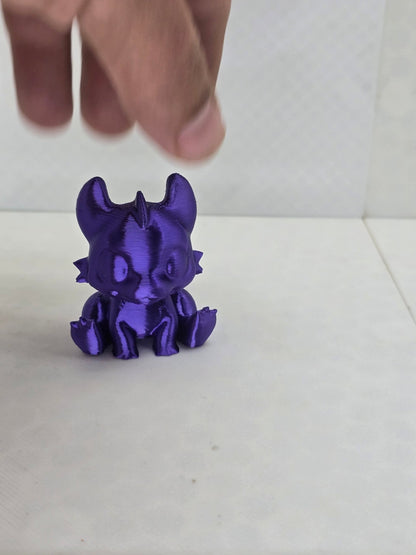 Baby Dragon Statue - Erratically Eccentric Creations