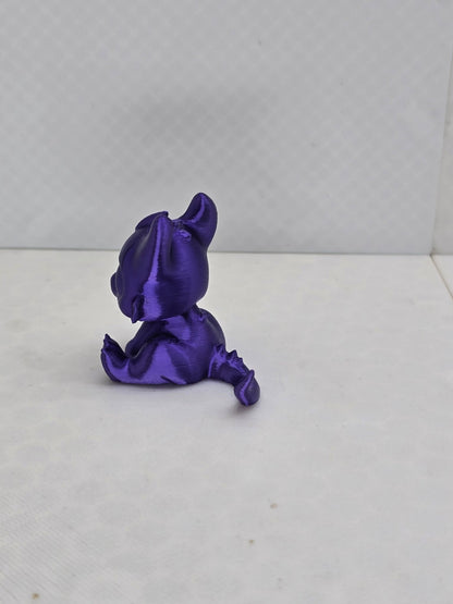 Baby Dragon Statue - Erratically Eccentric Creations