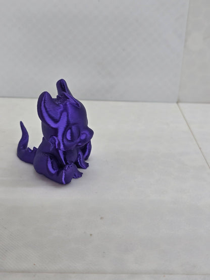 Baby Dragon Statue - Erratically Eccentric Creations