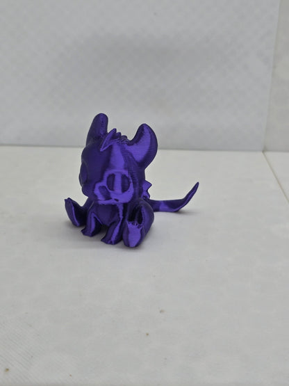 Baby Dragon Statue - Erratically Eccentric Creations