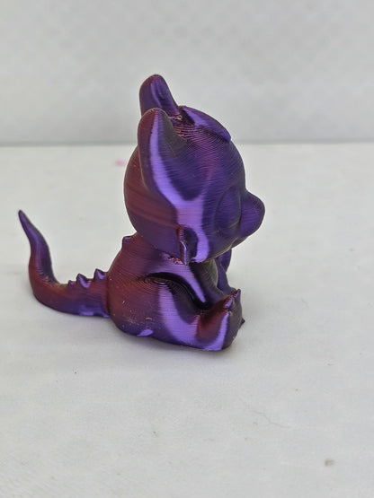 Baby Dragon Statue - Erratically Eccentric Creations