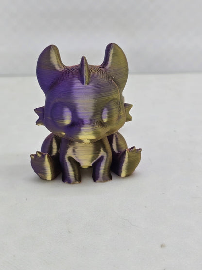 Baby Dragon Statue - Erratically Eccentric Creations