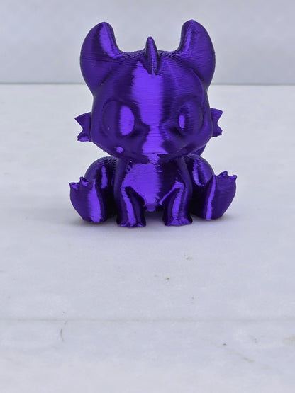Baby Dragon Statue - Erratically Eccentric Creations