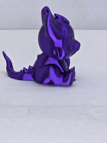 Baby Dragon Statue - Erratically Eccentric Creations