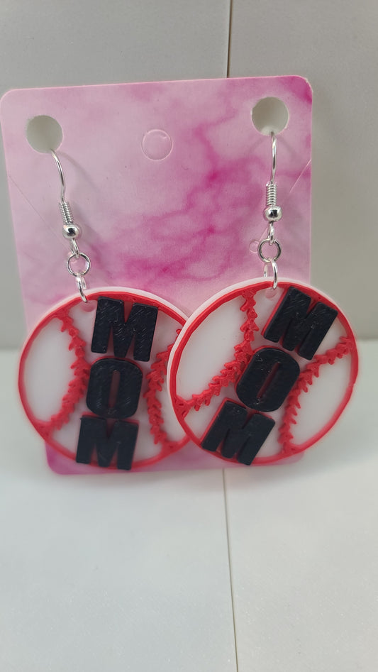Baseball Mom Earrings