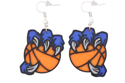 Basketball Claw Earrings