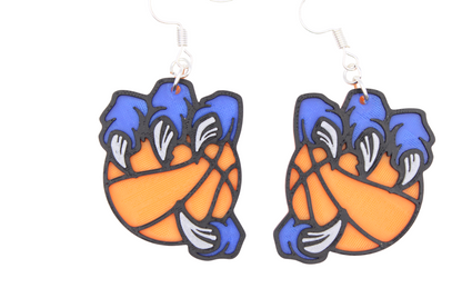 Basketball Claw Earrings