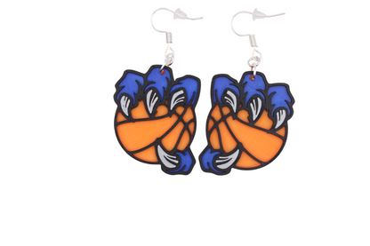 Basketball Claw Earrings