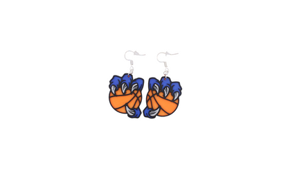 Basketball Claw Earrings