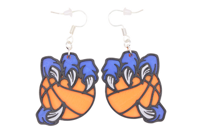 Basketball Claw Earrings