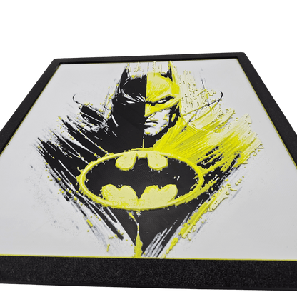 Batman Light and Dark Painting - Erratically Eccentric Creations