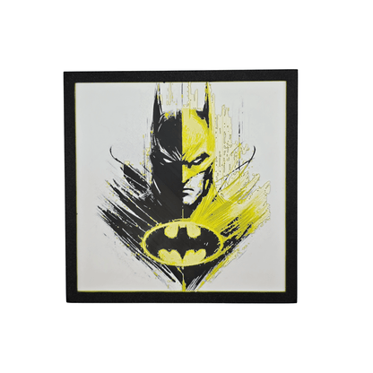 Batman Light and Dark Painting - Erratically Eccentric Creations