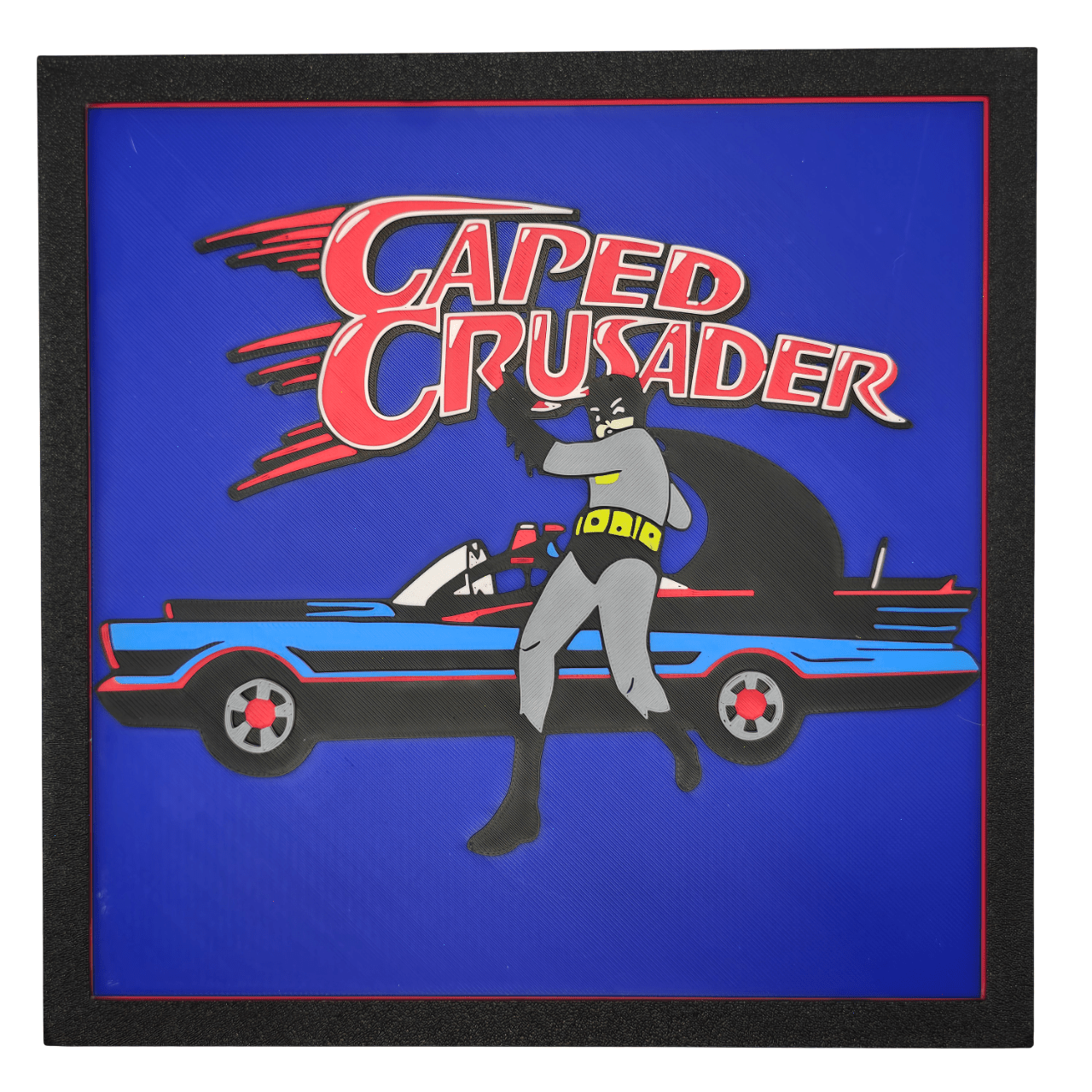 Batman Speed Racer Batmobile Painting - Erratically Eccentric Creations