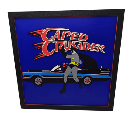 Batman Speed Racer Batmobile Painting - Erratically Eccentric Creations