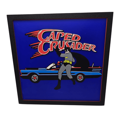 Batman Speed Racer Batmobile Painting - Erratically Eccentric Creations