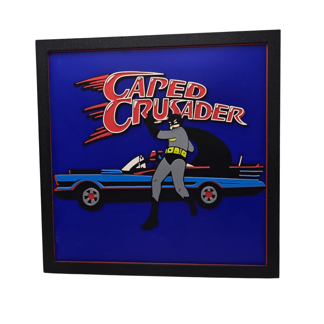 Batman Speed Racer Batmobile Painting - Erratically Eccentric Creations