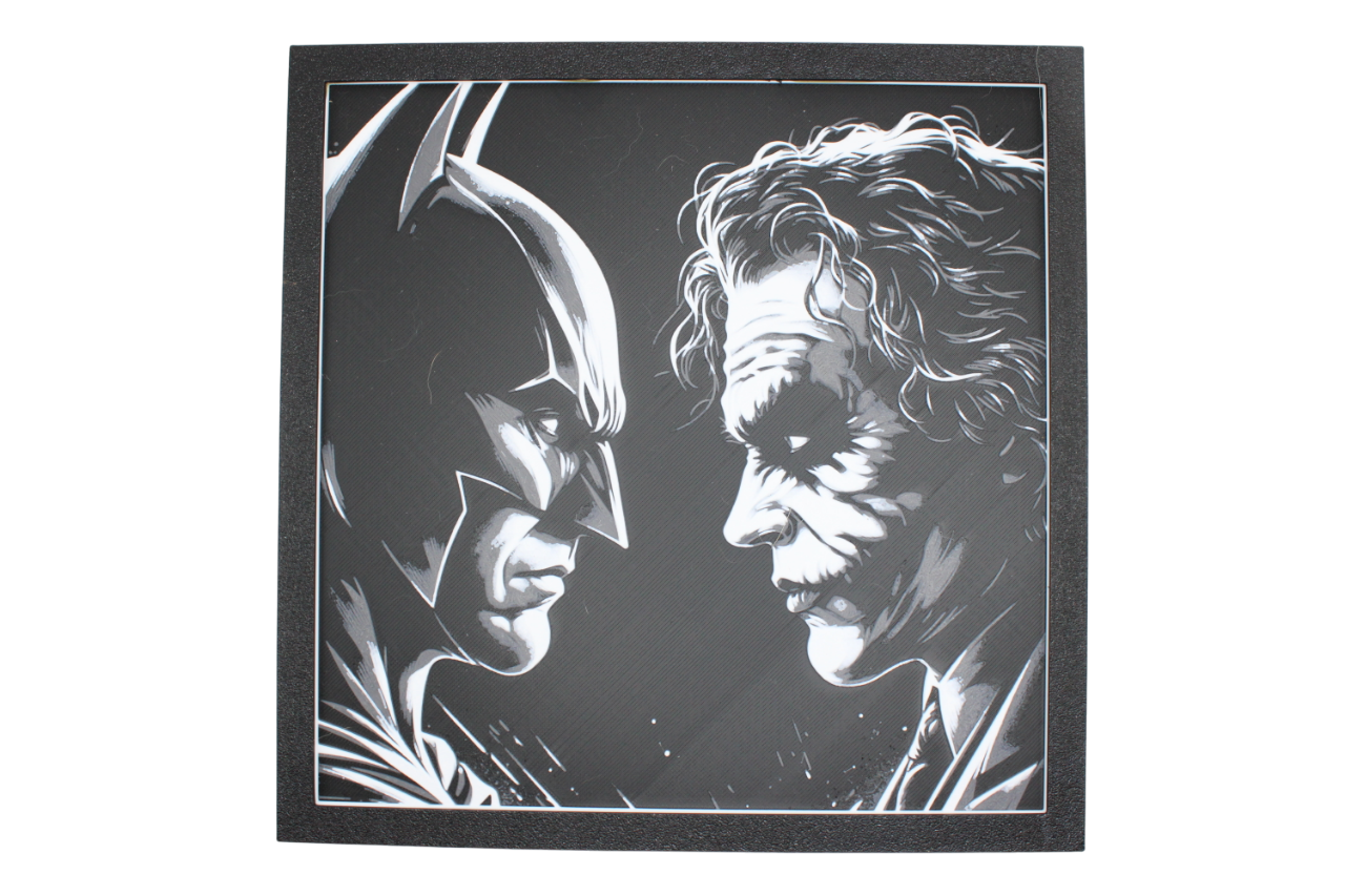 Batman vs Joker Painting