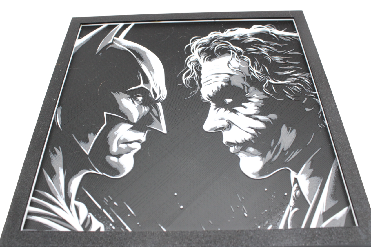 Batman vs Joker Painting