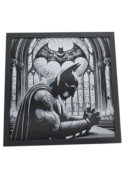 Batman Praying Painting 3D Print