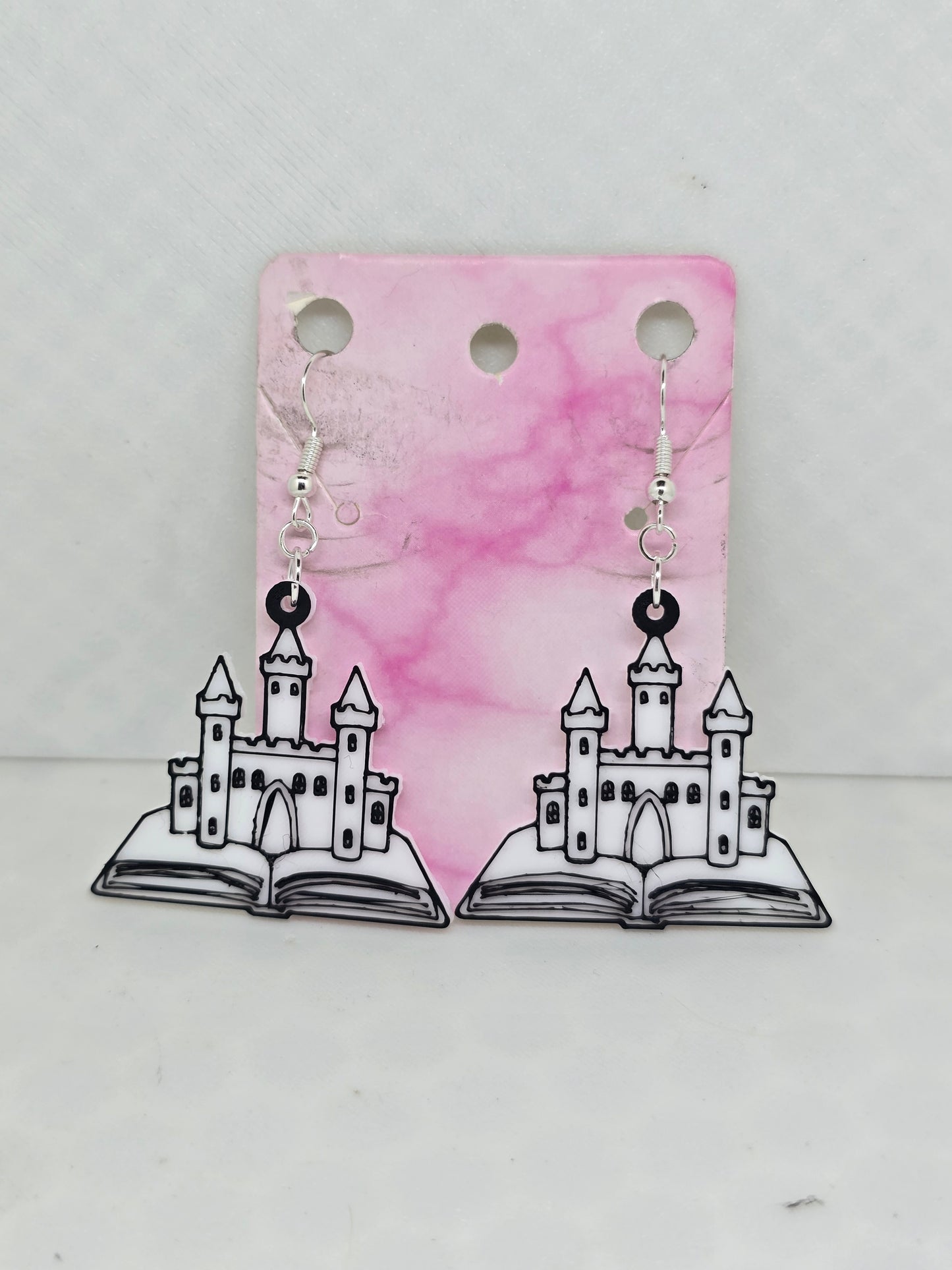 Storybook Castle 3D Printed Earrings!