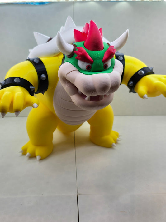 Bowser 3D Printed - Erratically Eccentric Creations