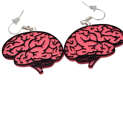 Brain Earrings