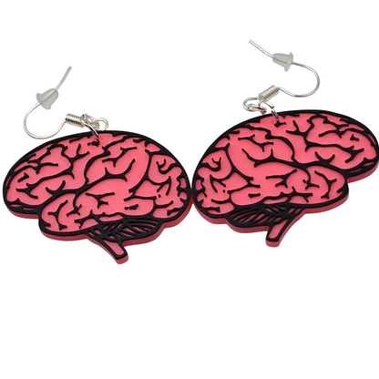 Brain Earrings