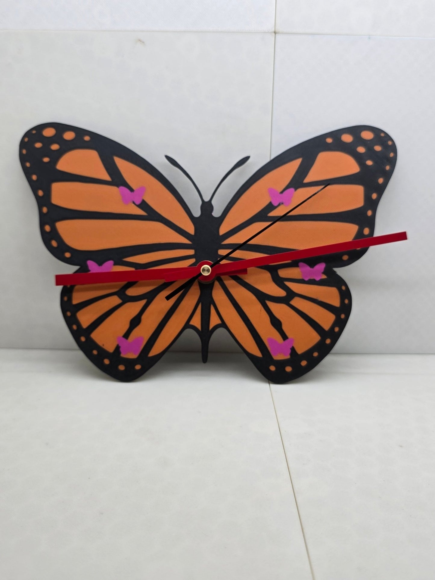 Butterfly Clock - Erratically Eccentric Creations