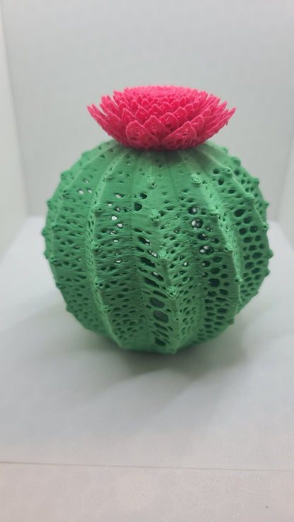 Cactus Tea Light - Erratically Eccentric Creations