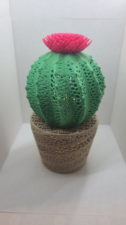 Cactus Tea Light - Erratically Eccentric Creations